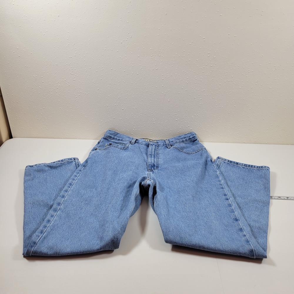L.L.Bean Jeans Mens 32x30 Blue Excellent Classic Fit Straight Leg 100% Cotton
